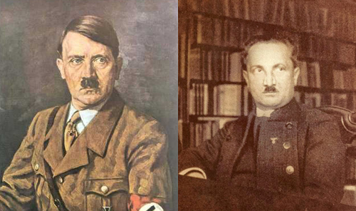 Adolf Hitler and Martin Heidegger